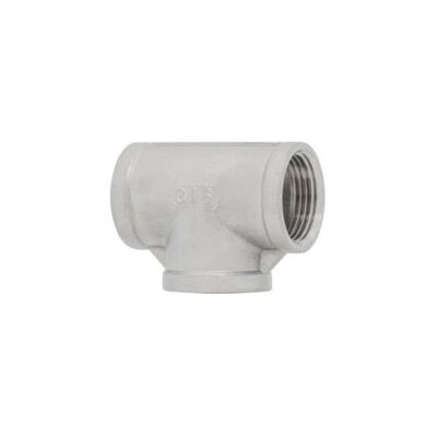 ST/ST T316 1/4" BSP FEMALE TEE
