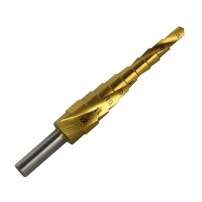 ALPHA SPIRAL STEP DRILL 4-12mm GOLD SERIES