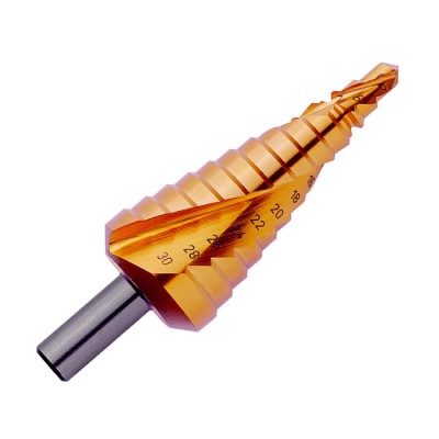 ALPHA SPIRAL STEP DRILL 6-30mm GOLD SERIES
