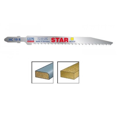 WILPU HC19R STAR JIGSAW BLADE PKT 5