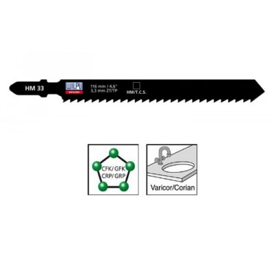 WILPU HM33 JIGSAW BLADES PKT 2