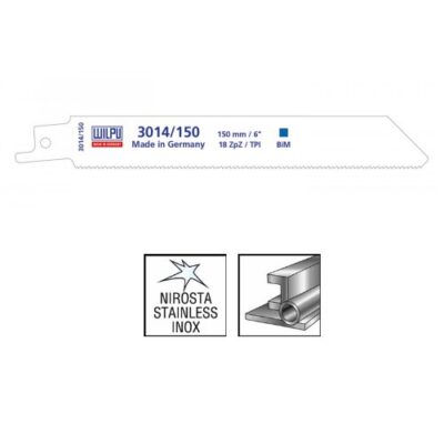 WILPU 3014/150 BI METAL SABRE SAW BLADE