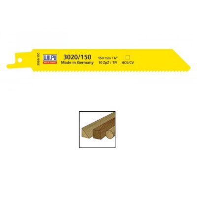 WILPU 3020/150 HCS/CV SABRE SAW BLADE