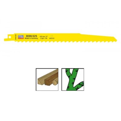 WILPU 3030/225 HCS/CV SABRE SAW WOOD BLADE
