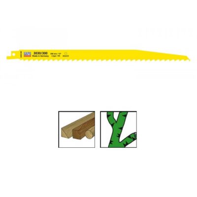 WILPU 3030/300 HCS/CV SABRE SAW WOOD BLADE