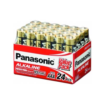 PANASONIC AAA BATTERIES 24 PACK