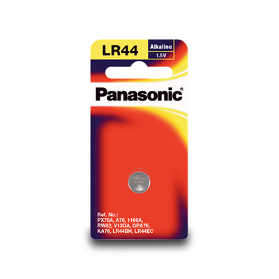 PANASONIC LR44 V357 1.55VT BATTERY (2 PKT)