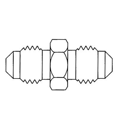 TITON 42X3 DOUBLE FLARE UNION