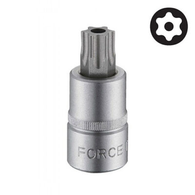 FORCE 3/8DRV T55H TAMPERPROOF TORX SOCKET