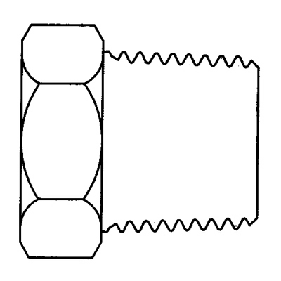 TITON 3152SX6 3/8 SOLID PLUG