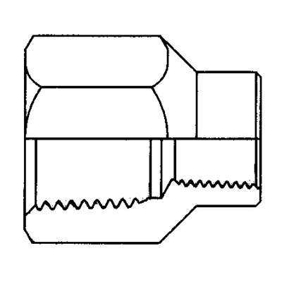 TITON 3304X12X6 REDUCING SOCKET